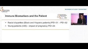 SABCS 2024: New insights into immune biomarkers