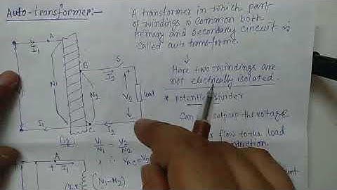 Auto transformer part 2
