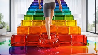 Which Stair Feels The Most Satisfying To Step On? Asmr Stairs