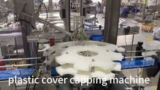 Plastlocktäckmaskin, Presslockmaskin För Dammtät Lock, Burklocksmaskin