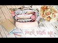 Pack With Me | Ju-Ju-Be BFF in Rose Colored Glass | Two Under Two | The Sensible Mama