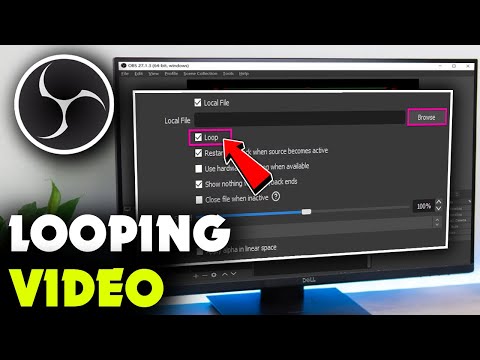 How to Add a Looping Video in OBS
