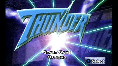 [Ps1] Introduction du jeu "WCW/nWo Thunder" de l