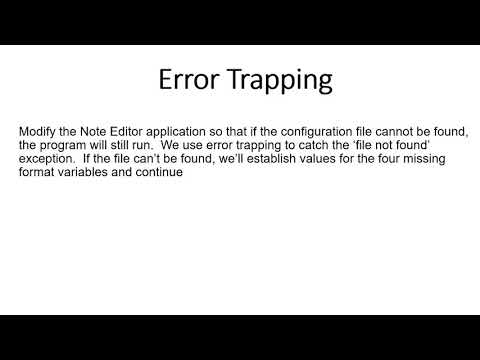 C# Projects for Beginners: Creating Text Editor 15/16