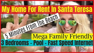 Rental Home Costa Rica Santa Teresa - My Costa Rica Rental Is Available Again!!!!!!