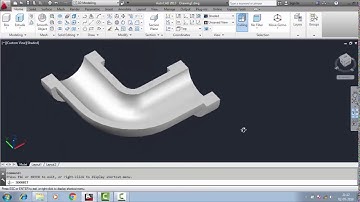 How To Make A Elbow In Autocad......Tutorial 27.