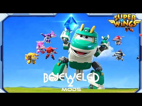 Bejeweled 2 Deluxe Mods: Super Wings Series Gameplay All Modes [720p]