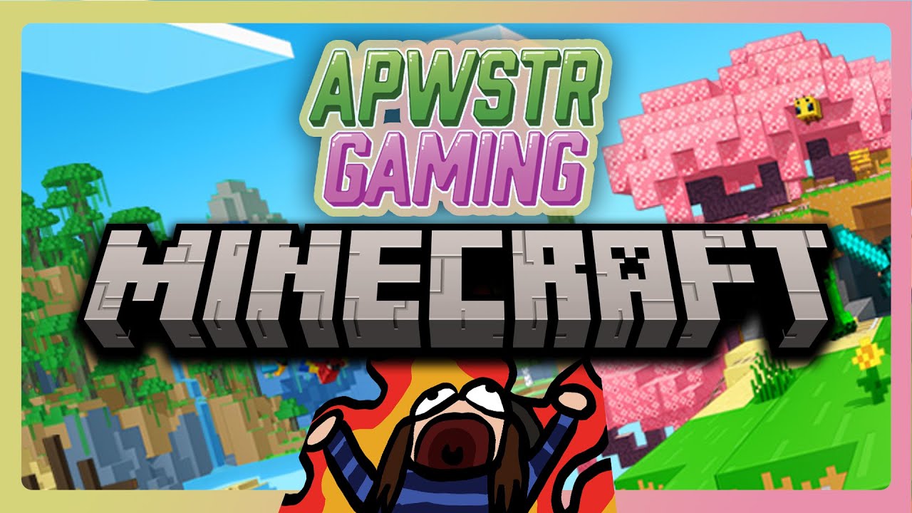 Sarah Becomes A Minecraft Streamer - Parallel Playing w/ Josh