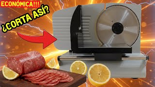 Cómo USAR una CORTADORA DE FIAMBRE desde Cero + Unboxing y Prueba de Corte