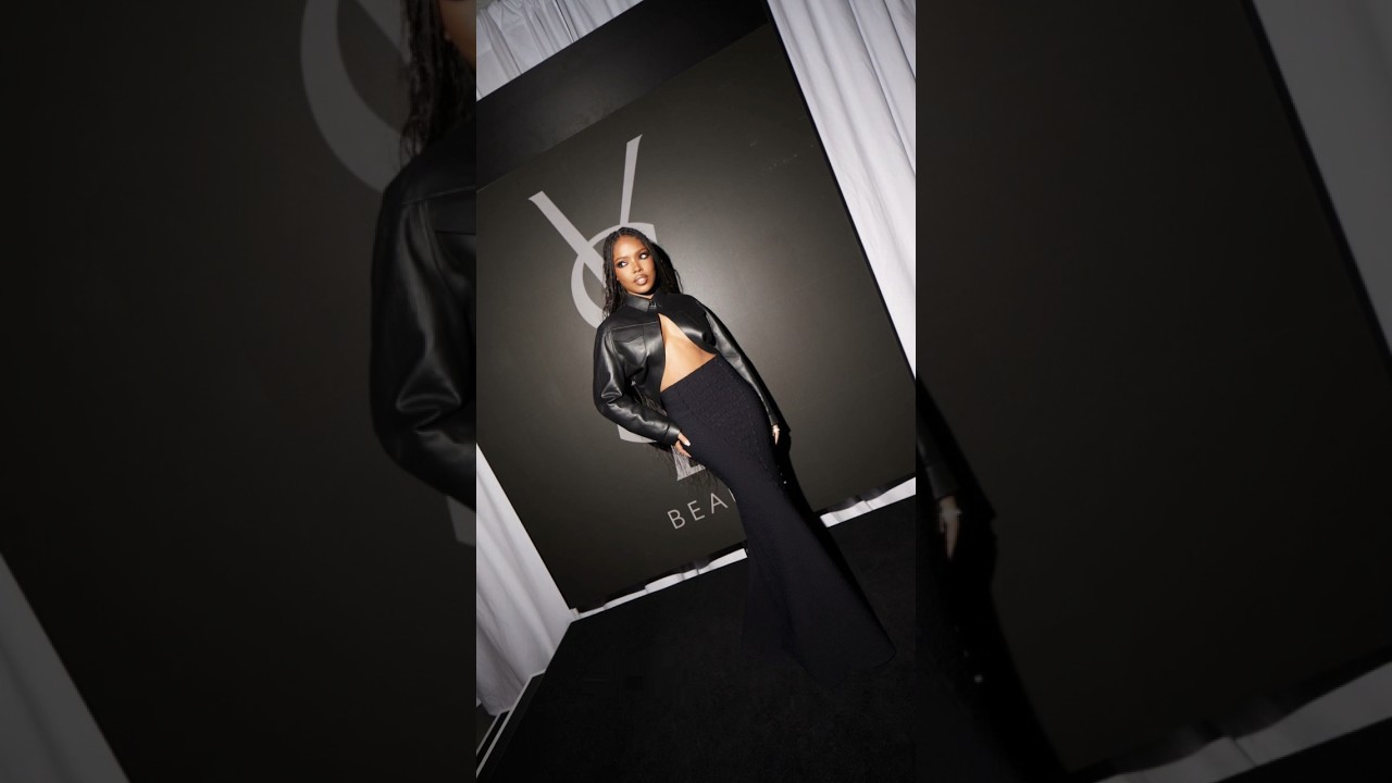 Ryan Destiny Fierce Look @ YSL Beauty NYC Event 