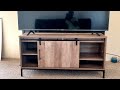 Tv Stand/Console Assembly from Walmart Step by Step #chentestudio  #tamarateach #tvconsole #walmart