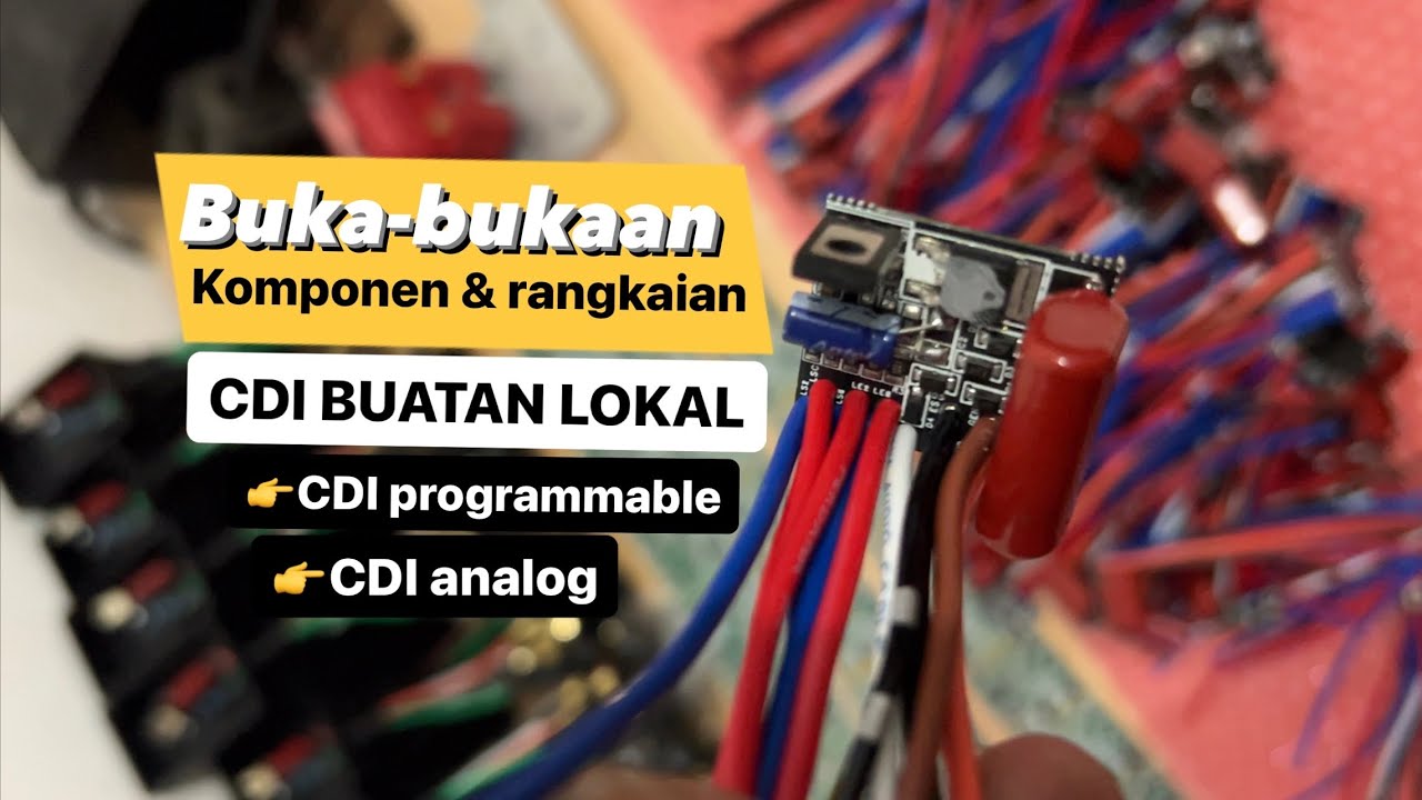 🔴 SPILL ISI CDI LIMITER RACING ANALOG PROGRAMMABLE GASPOL RACING