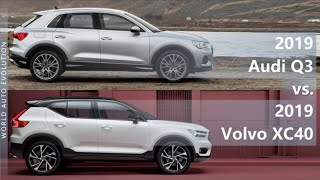 2019 Audi Q3 vs 2019 Volvo XC40 (technical comparison)