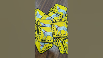 Elevate your style with our custom woven patches! #shorts