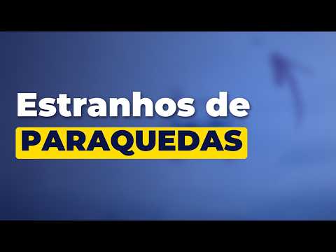 Convidando desconhecidos para saltar de paraquedas