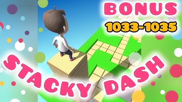 Stacky Dash Unleashed: Jaw-dropping Gameplay on Levels 1033-1035 !