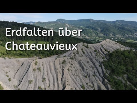 Erdfalten über Chateauvieux bei Gap - Erosion vom Feinsten - YouTube