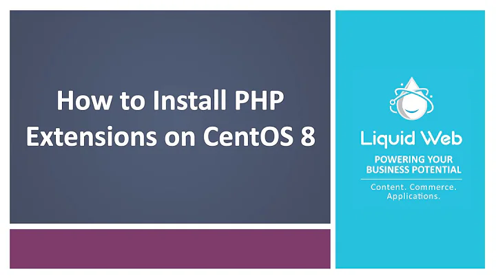 How to Install PHP Extensions on CentOS 8