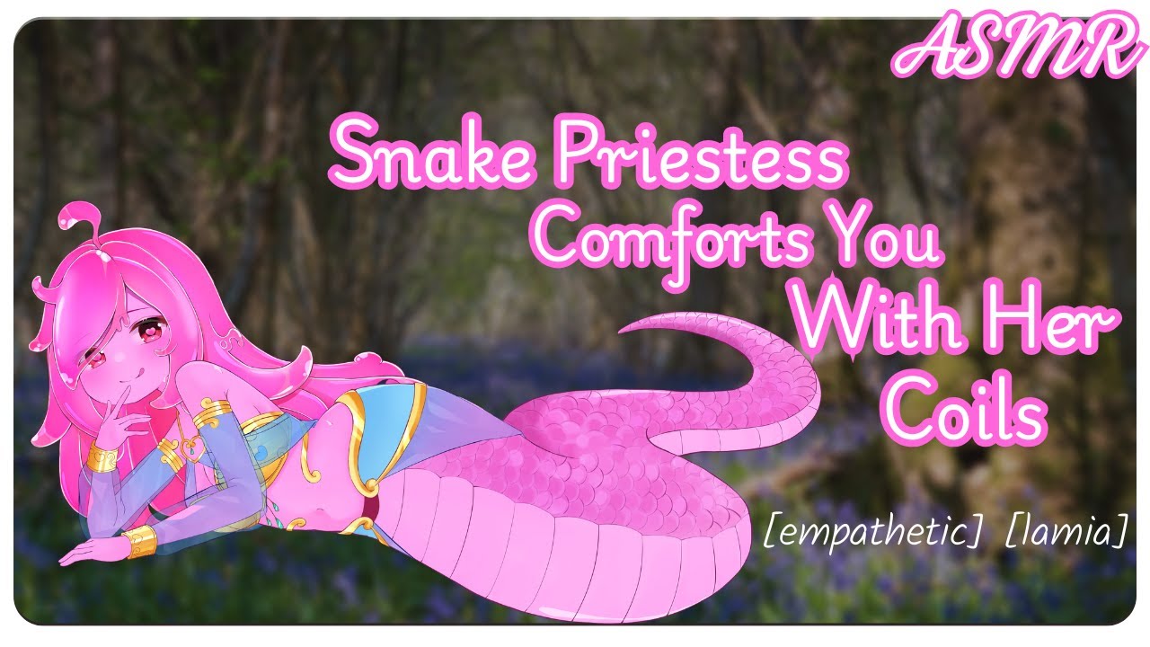 Coiled By A Snake Priestess | ASMR RP | F4M [Coiling] [Comfort]