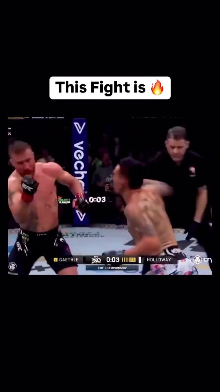 Justin Gaethje vs Max Holloway ? Via - @ufc #ufc #mma #combatsports