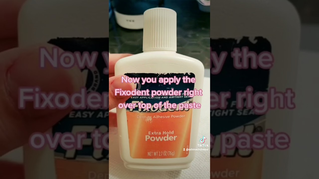 Лучший способ использовать клей, если у вас есть зубные протезы! 💓#стоматология #зубныепротезы #у...