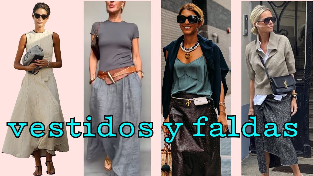 Looks Fashion para 40,50,60+ años Vestidos, Faldas Invierno Verano #outfit #moda  #estilo  #ootd