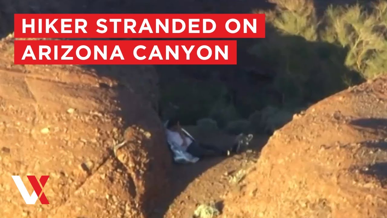 LIVE | Hiker Stranded At Echo Canyon In Phoenix Awaits Rescue By Authorities | VERTEX