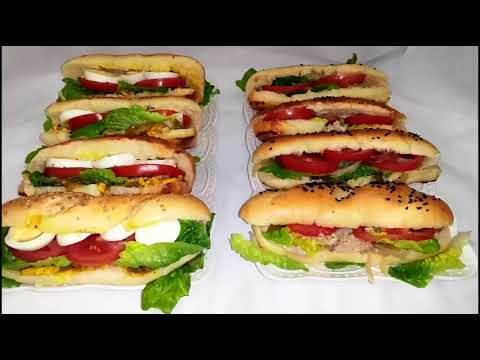 Homemade Chicken Sandwich Recipe - with Tomato, Eggs, and Lettuce - Delicious and tasty