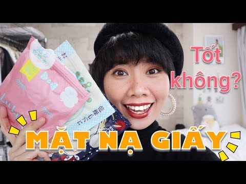 [Mỹ phẩm Nhật Bản] Đắp mặt nạ giấy như thế nào cho đúng cách? ｜ Review 4 loại mặt nạ giấy Hot