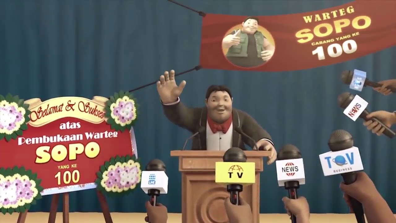 Bang Sopo Buka Warteg di Kampung Berkah | Adit & Sopo Jarwo Spesial Akhir Pekan