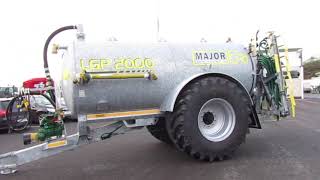 Major 2000 Gallon Tank With Dribble Bar For Sale