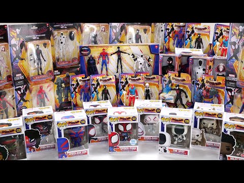 Unboxing EVERY Spider-Man Across The Spider-Verse Toy Action Figure!