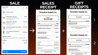 QuickGift: How to Print Gift Receipts