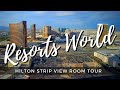 Resorts World Las Vegas Hilton Room Tour | Deluxe King Strip View