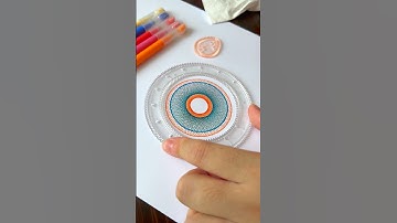 Amazing Spirograph #spirograph #satisfying #art #usa #pattern #asmr #shorts