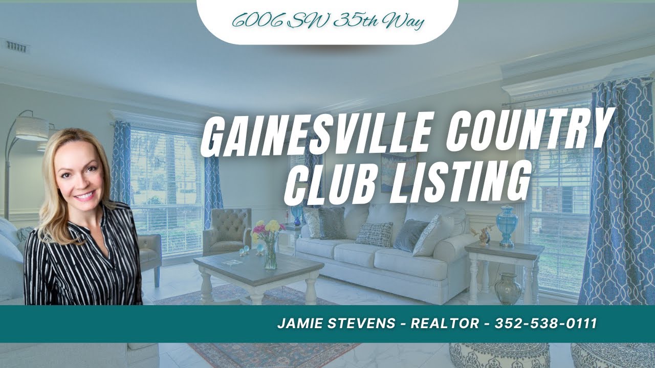 Gainesville Country Club Listing by Jamie Stevens YouTube
