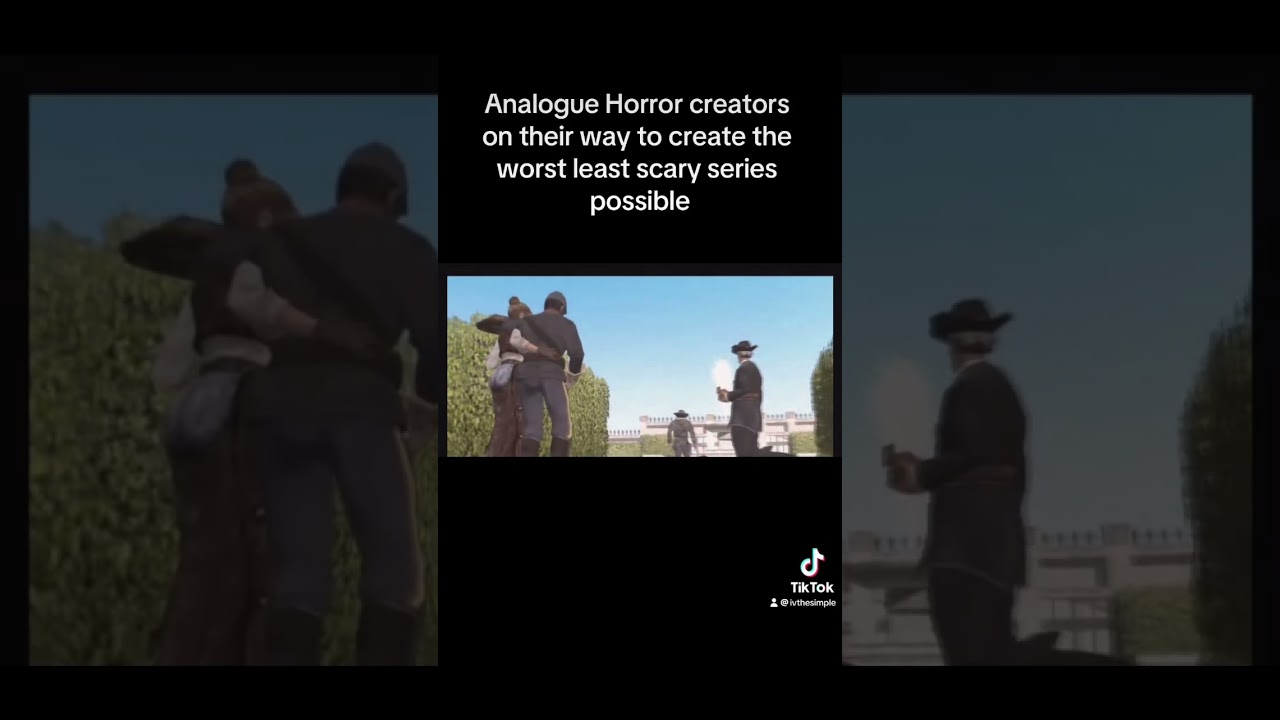 Analogue Horror try not to fall off challenge (impossible!) 