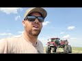 Finally done spraying herbicide. Mixing hopper didn't make it