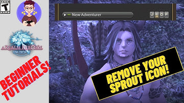 FFXIV How to Remove your Sprout Icon