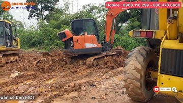 Máy xúc đào doosan dx55 2011 giá rẻ khởi nghiệp