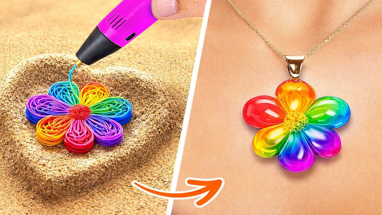 🔥 Pistola de Cola VS Caneta 3D 🌈 | Quem Cria o Melhor DIY?