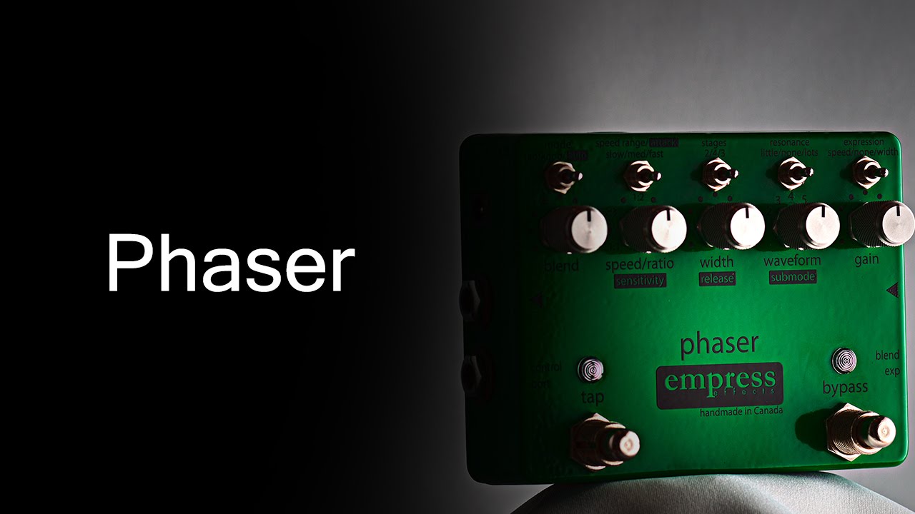 ギター empress effects phaser Empress Effects Phaser - Extensive Demo - Tom Quayle - YouTube