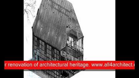 3D scanning in architecture. www.all4architect.com