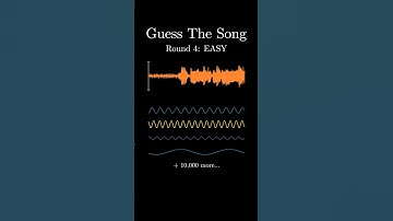 Fourier Transform Song Guessing Game — Song 21 #shorts