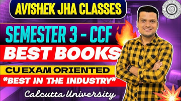 Semester -3 Ccf Best Books | Bcom | Calcutta University 