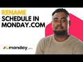 How to Edit or Change Schedule Name on Monday.com | Quick &amp; Easy