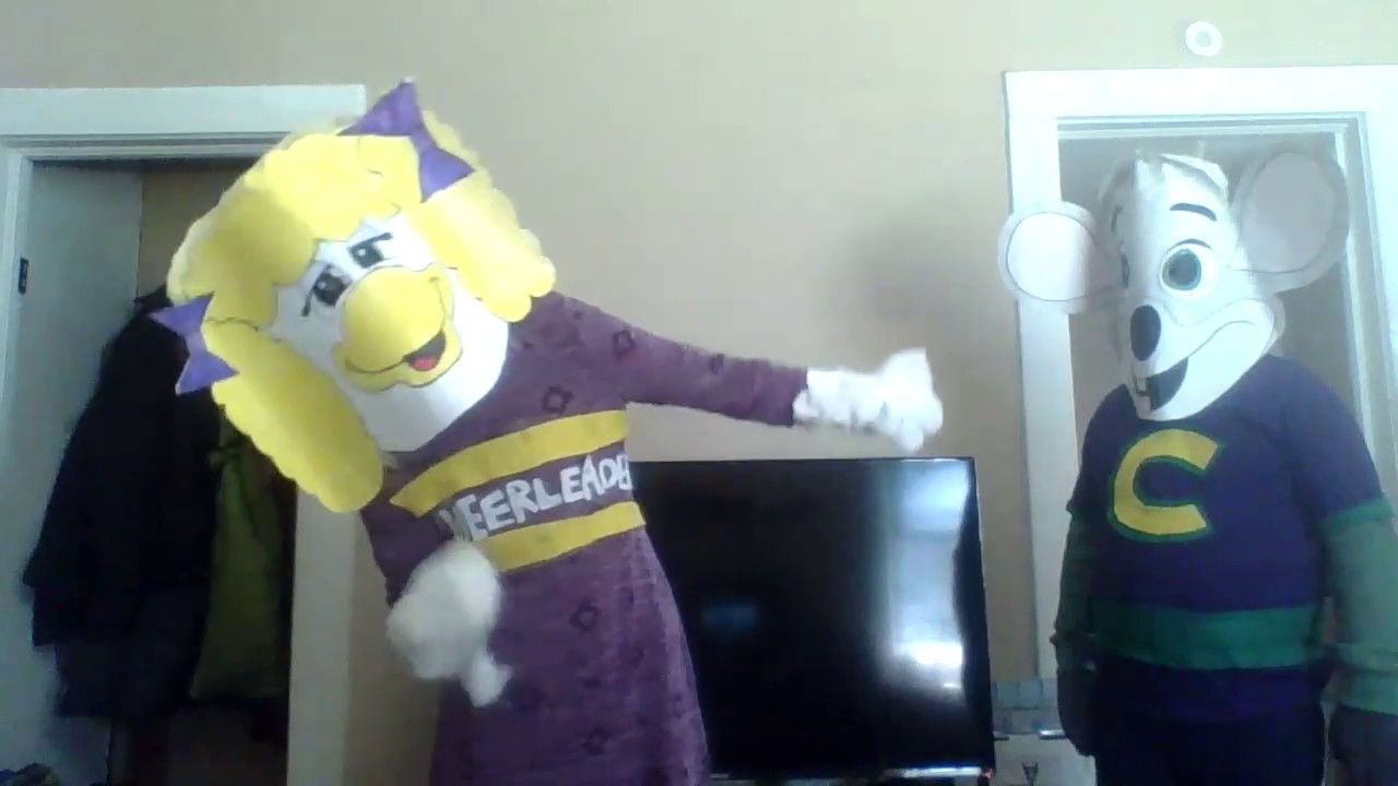 Chuck E Cheese And Helen Henny Its A Date With Homade Costumes YouTube