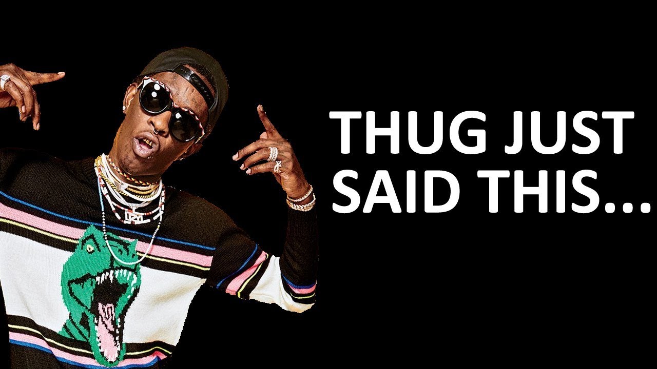 YOUNG THUG CALLS OUT RAPPERS, SAYS HE'S THE 'WAVE GOD' - IS IT HE RIGHT? auf YouTube ansehen YOUNG THUG CALLS OUT RAPPERS, SAYS HE'S THE 'WAVE GOD' - IS IT HE RIGHT? auf YouTube ansehen