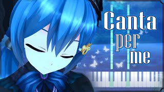 Canta per me - Noir【Japanese Piano Song Cover】