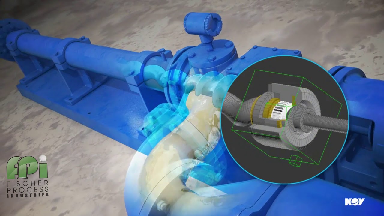 NOV/Moyno 200 HS High Solids Progressive Cavity Pump YouTube